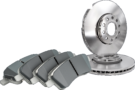 Brake pads and rotors